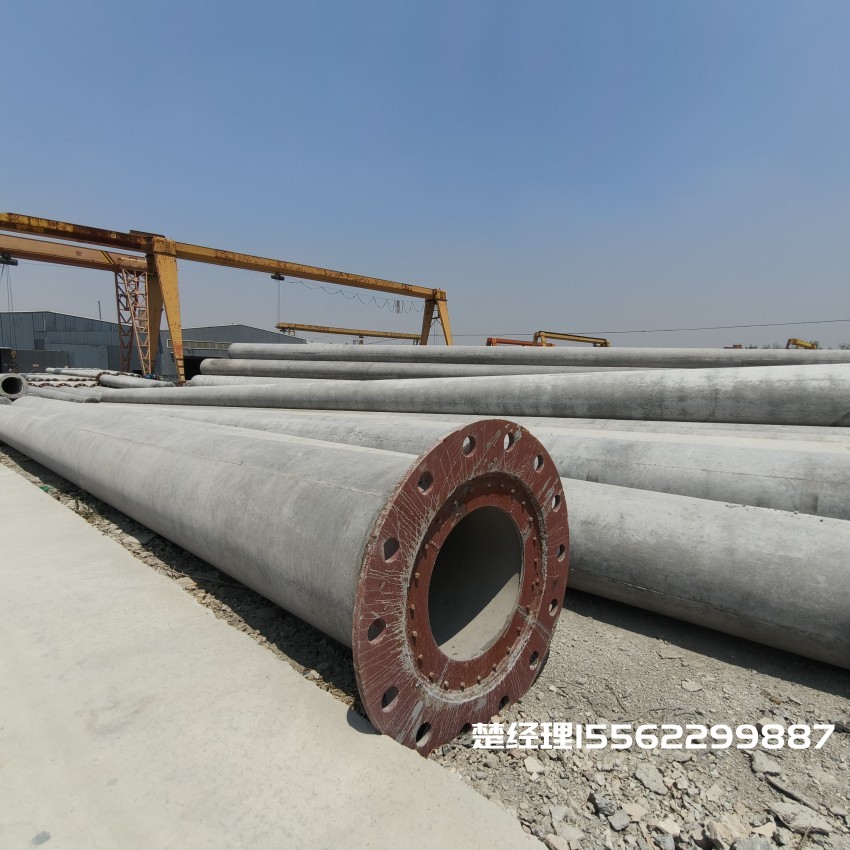 郴州12米无拉线电杆